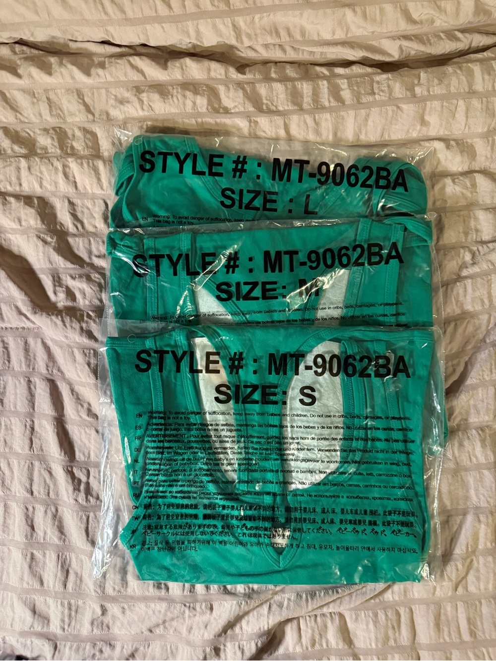 Zenana Outfitters Thong Style Tank Bodysuits in Black and Green-Set of 2 - Picture 6 of 6